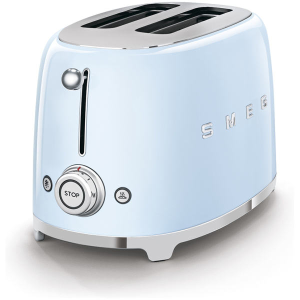 Φρυγανιέρα Smeg TSF01PBEU 2 Θέσεων 950W Μπλε