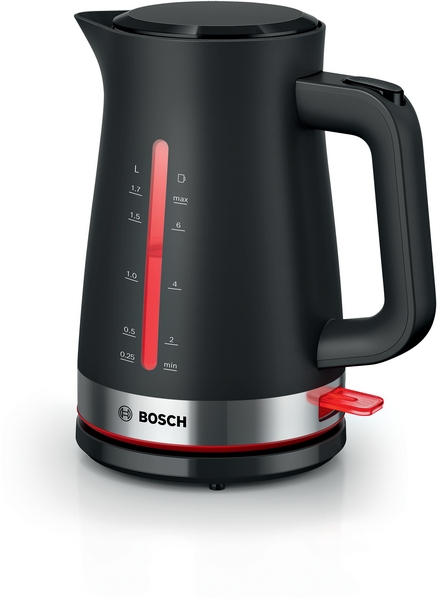 Bosch TWK4M223 Βραστήρας 1,7lt 2400W Μαύρος