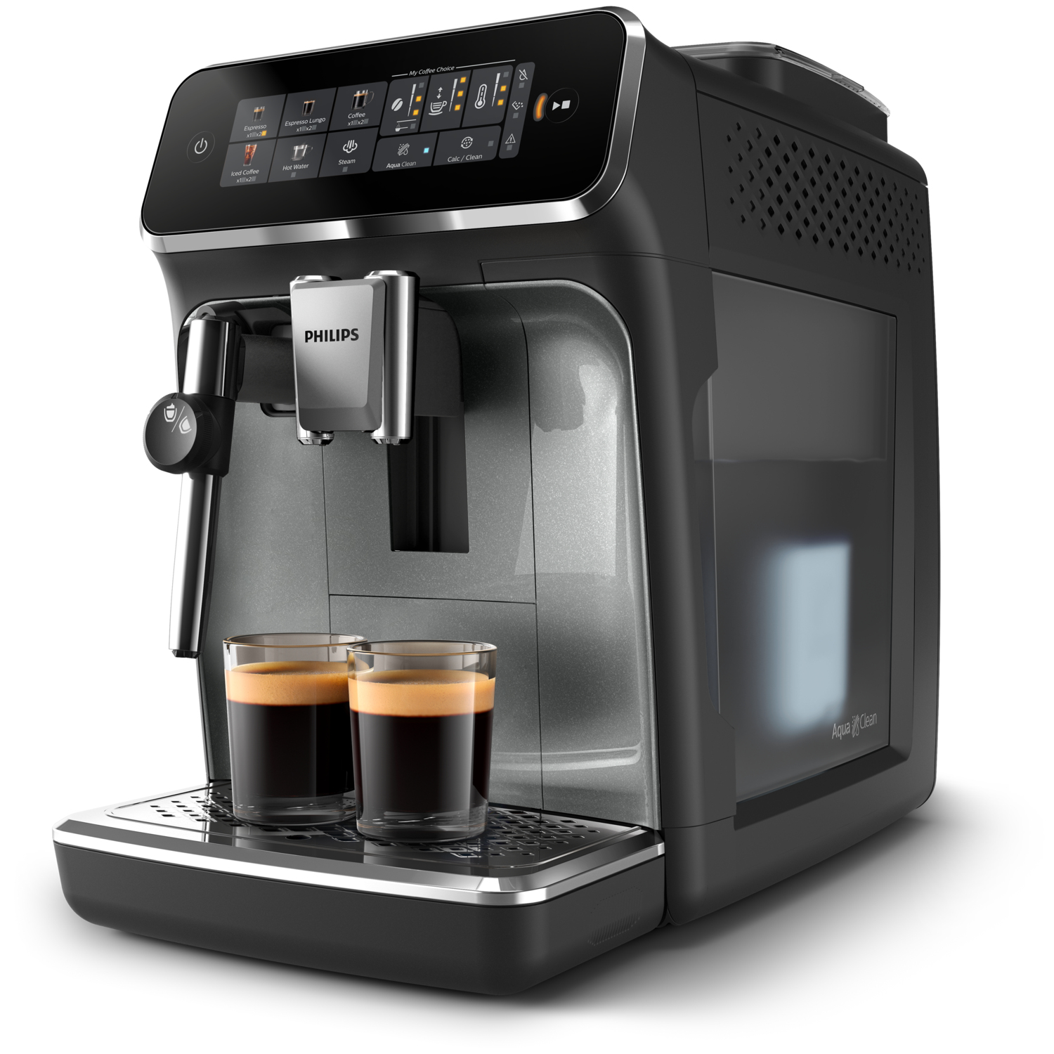 Μηχανή Espresso Philips Series 3300 EP3329/70 1500W Πίεσης 15bar με Μύλο Άλεσης Μαύρη