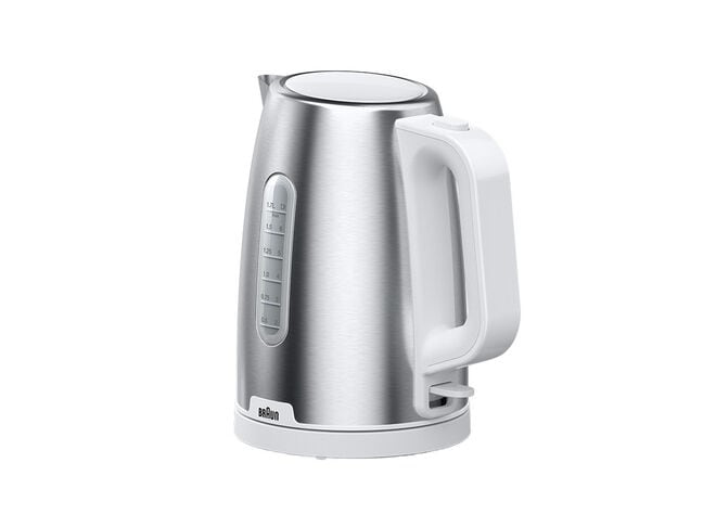 Βραστήρας Braun WK 1500  1,7 L 2200 W Ανοξείδωτο ατσάλι, Λευκό