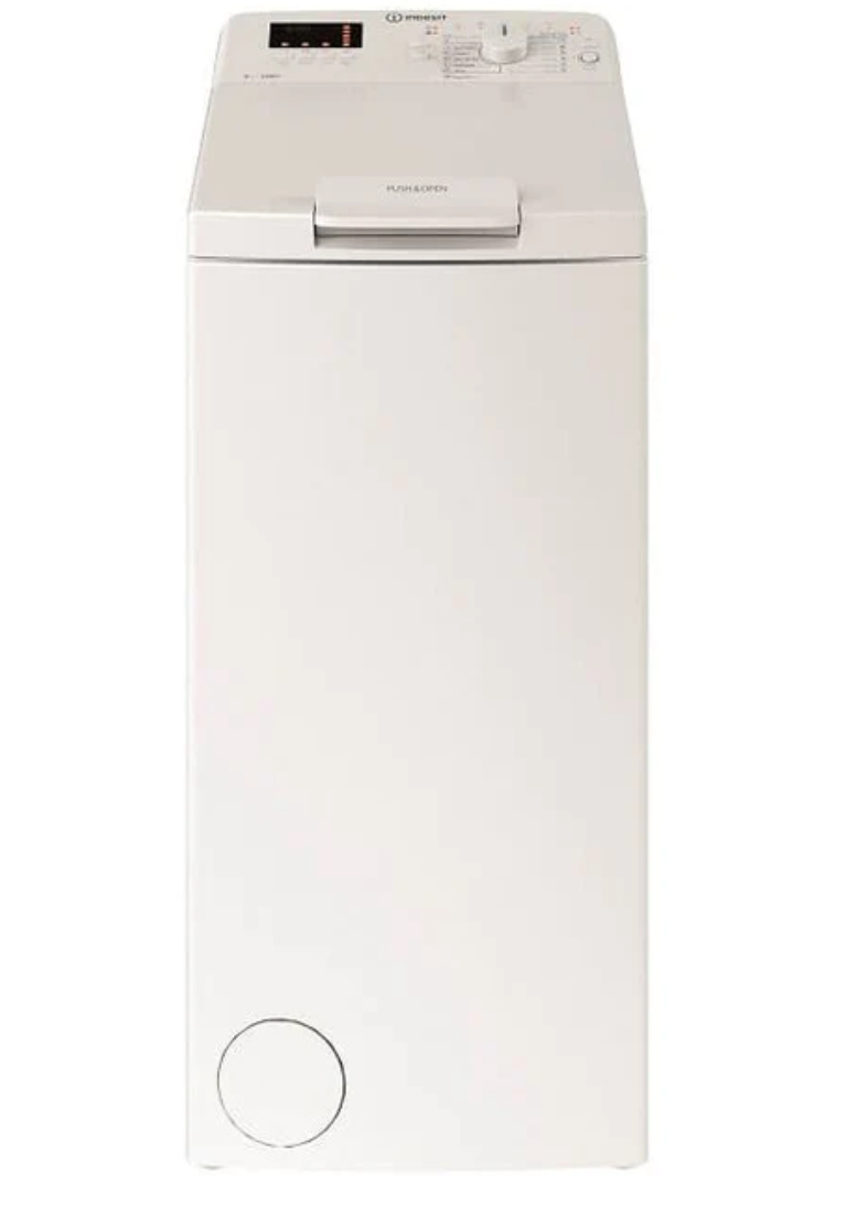 Πλυντήριο Ρούχων Άνω Φόρτωσης Indesit BTW S6240P EU/N 6kg C 1200 Στροφών Π40εκ Λευκό