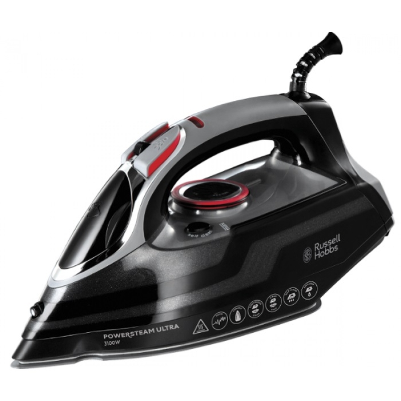 Σίδερο Ατμού Russell Hobbs 20630-56 Ultra Steam 3100W με Κεραμική Πλάκα και Συνεχόμενη Παροχή 45gr/min