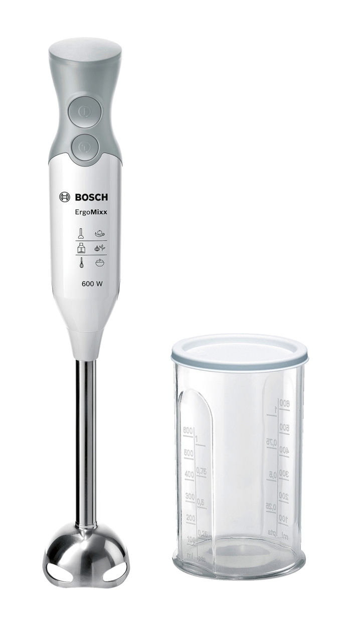 Ραβδομπλέντερ Bosch MSM66110 600W Γκρι, Λευκό