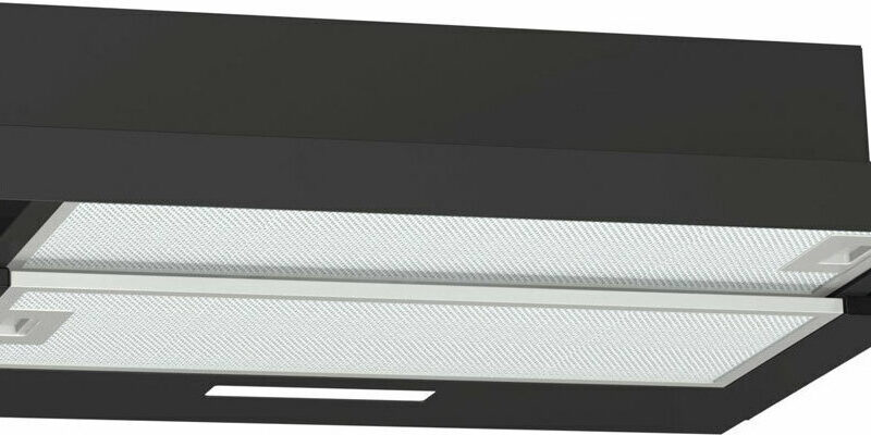 Απορροφητήρας Συρόμενος Gorenje TH60E3B 60cm 350m³/h Μαύρος C