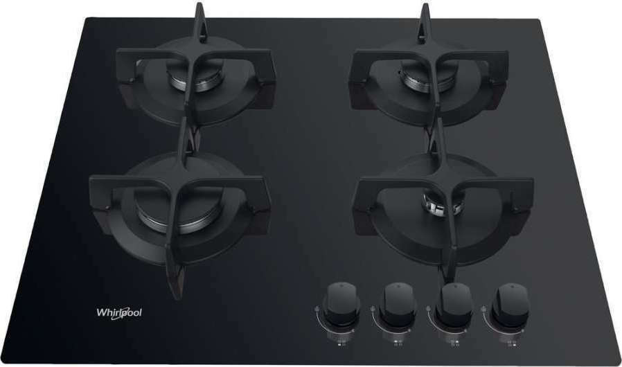 Εστία Αυτόνομη Υγραερίου Whirlpool AKT 616/NB 60cm Αέριο 4 zone(s)