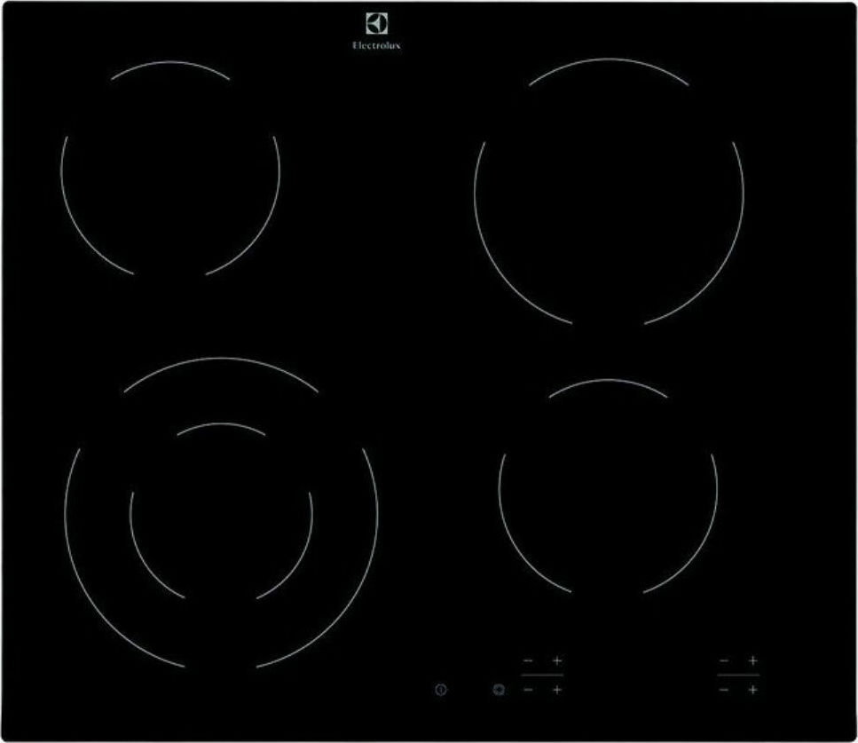 Εστία Αυτόνομη Κεραμική Electrolux EHF6241FOK με Λειτουργία Κλειδώματος 59x52εκ.