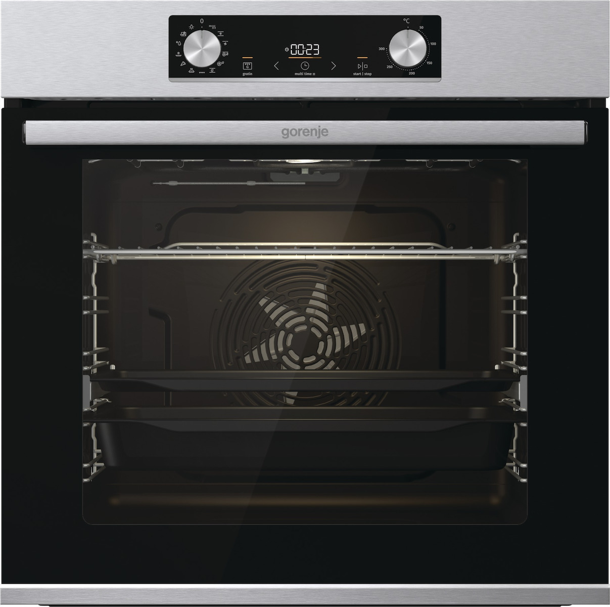 Φούρνος Άνω Πάγκου Gorenje BOS6737E13X 77lt Α Π59.5εκ. Inox