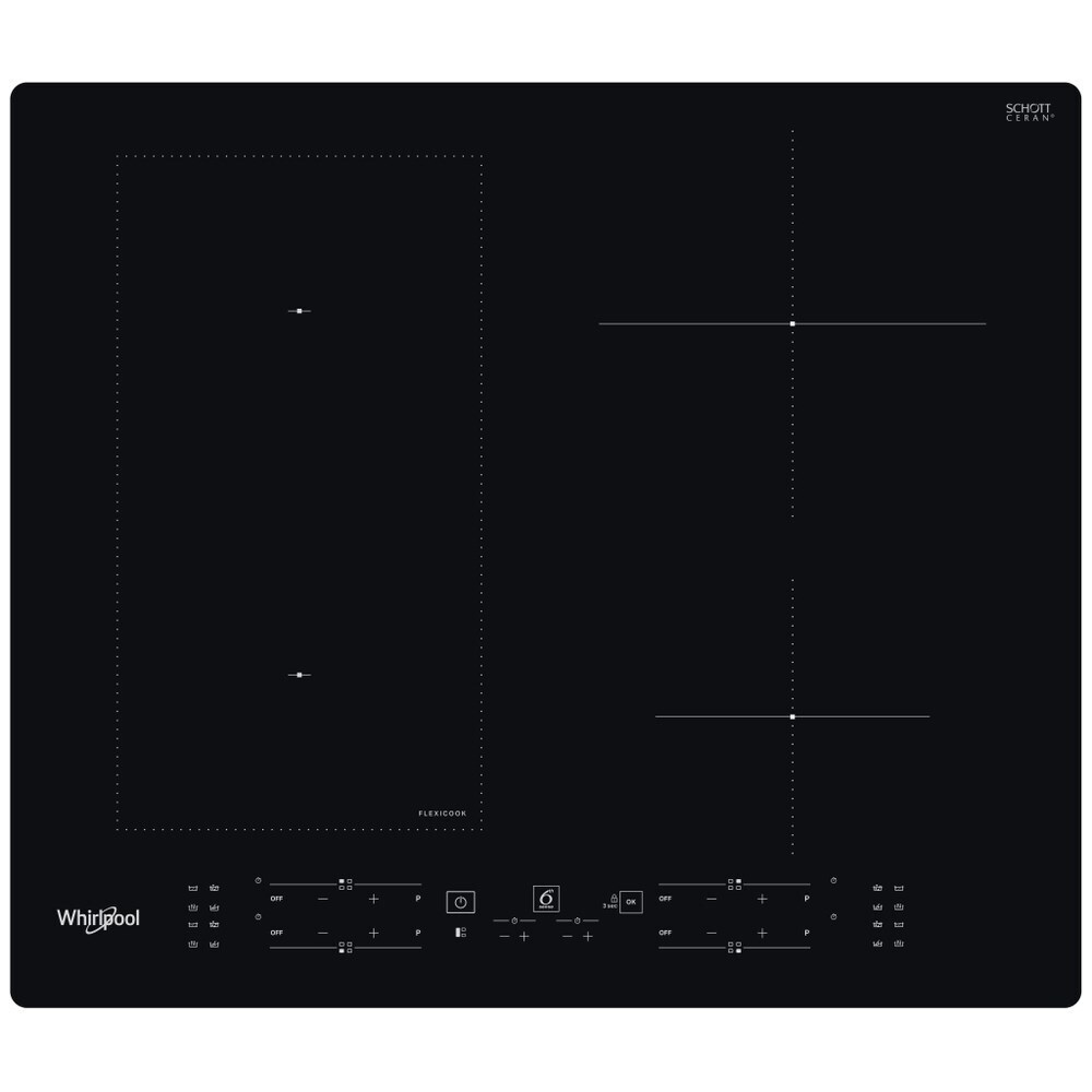 Εστία Αυτόνομη Επαγωγική Whirlpool WL B3360 NE 59cm  4 zone(s)