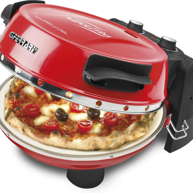 G3Ferrari Pizzeria Snack Napoletana παρασκευαστές & φούρνοι πίτσας 1 πίτσα 1200 W Μαύρος, Κόκκινο G1003202