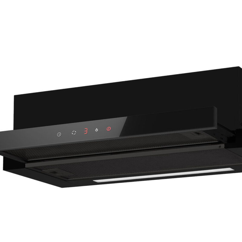 Απορροφητήρας Συρόμενος AMICA OTP6243BG 508m³/h 60cm Μαύρος B