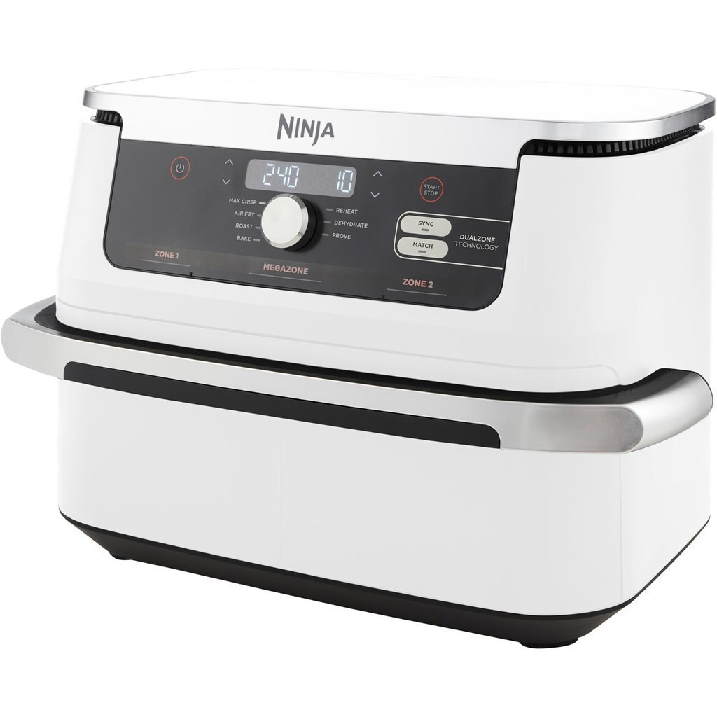 Φριτέζα Αέρος NINJA AF500EUWH Foodi FlexDrawer με Αποσπώμενο Κάδο 2470 watt 10.4lt white