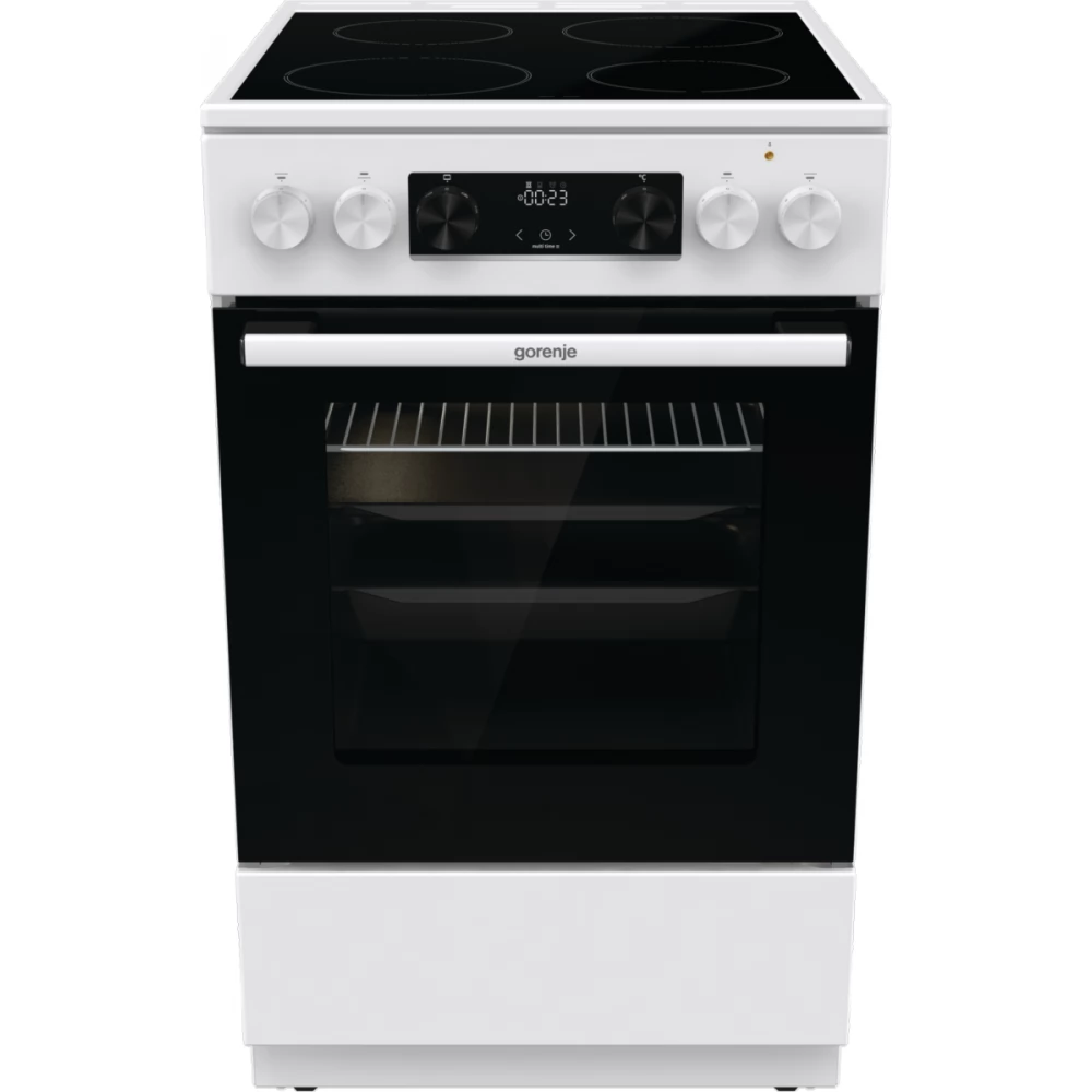 Κουζίνα Gorenje GEC5C42WG 70lt με Κεραμικές Εστίες Π50εκ.Λευκή