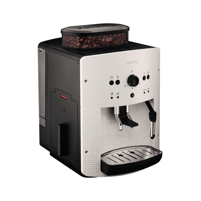 Μηχανή Espresso Krups EA8105 1,6lt 15bar Αυτόματη με Μύλο Άλεσης Λευκή