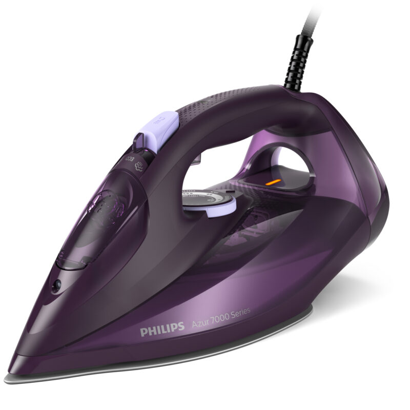 Philips 7000 series DST7051/30  Ατμοσίδερο Πλάκα SteamGlide Elite 2800 W Μωβ (Πορφυρό)