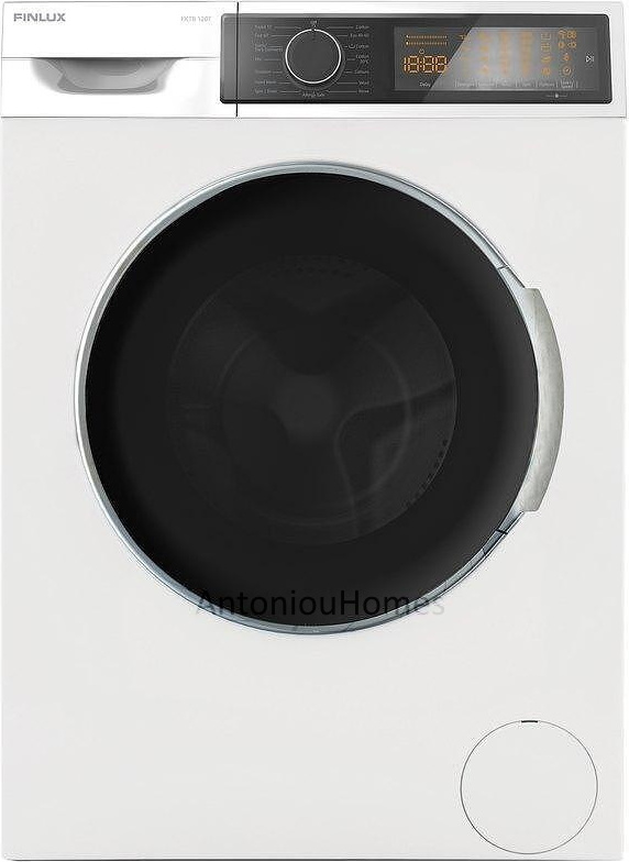 Πλυντήριο Ρούχων Finlux FXT8 120T 8kg Β 1200 Στροφών Λευκό