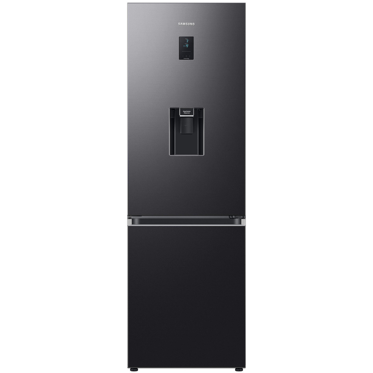 Ψυγειοκαταψύκτης Samsung RB34C652EB1/EF 341lt E Υ185xΠ59.5xΒ65.8 εκ NoFrost Μαύρος
