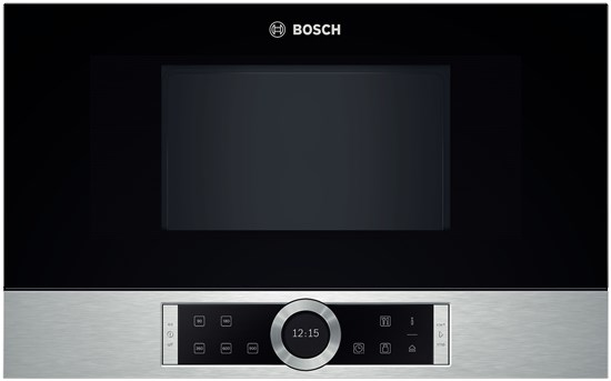 Φούρνος Μικροκυμάτων Εντοιχιζόμενος Bosch BFR634GS1 21lt 900W Inox
