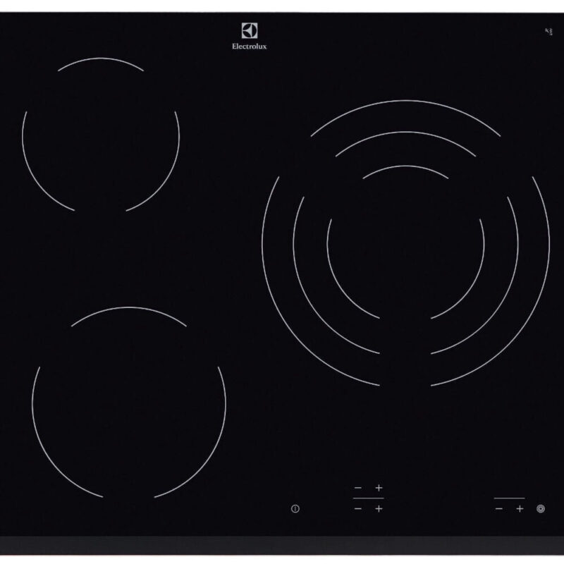 Εστία Αυτόνομη Κεραμική Electrolux EHF6232FOK με 3 ζώνες 59x52εκ.