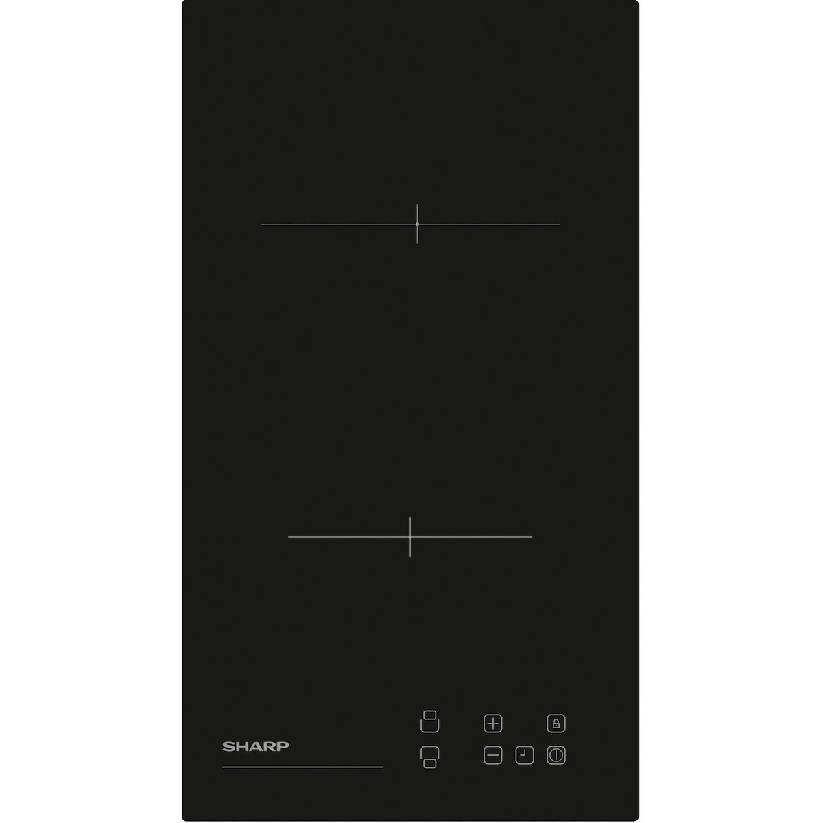 Εστία Αυτόνομη Κεραμική Domino Sharp KH-3V19NT0K-EU 29x52εκ.