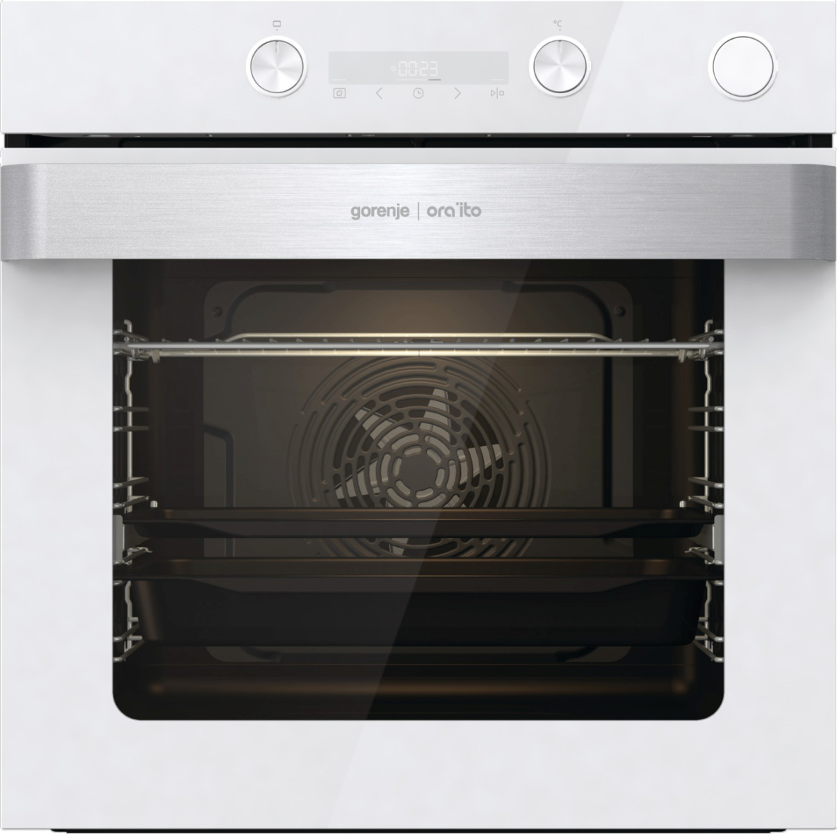 Φούρνος Άνω Πάγκου Gorenje BSA6737ORAW 77lt A Π59.5εκ. Λευκός