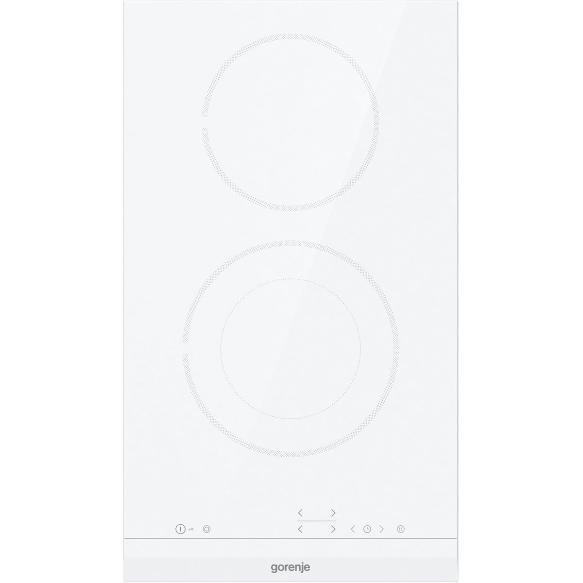Εστία Αυτόνομη Κεραμική Domino Gorenje ECT322WCSC 2 Θέσεων με Λειτουργία Κλειδώματος 30x52εκ.