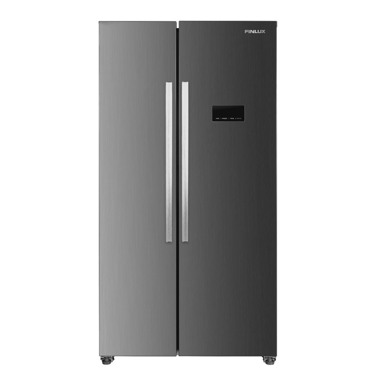 Ψυγείο Ντουλάπα Finlux SBS451EIX 442lt E No Frost Υ177xΠ90xΒ59εκ. Inox