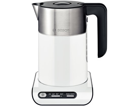 Bosch TWK8611P Βραστήρας 1,5L 2400W Inox Λευκό