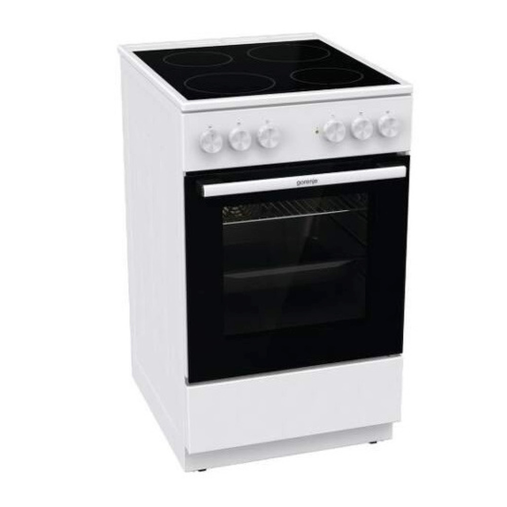 Κουζίνα Gorenje GEC5A61WG 70lt Α με Κεραμικές Εστίες Π50εκ. Λευκή