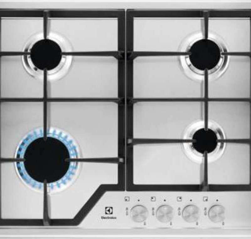 Εστία Αυτόνομη Υγραερίου Electrolux EGS6426SX 4 Θέσεων 59.5x51εκ. Inox