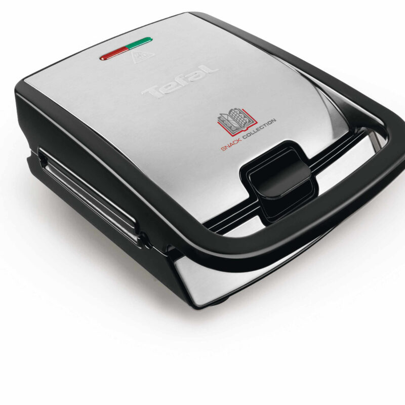 Tefal Snack Collection SW854D Τοστιέρα με Αποσπώμενες Πλάκες, 700W Inox