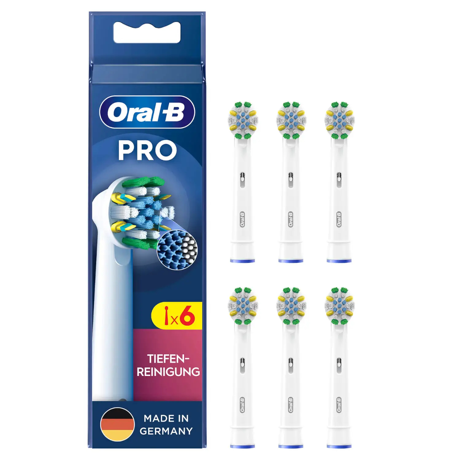 Oral-B Ανταλλακτικές Κεφαλές για Ηλεκτρική Οδοντόβουρτσα 6τμχ