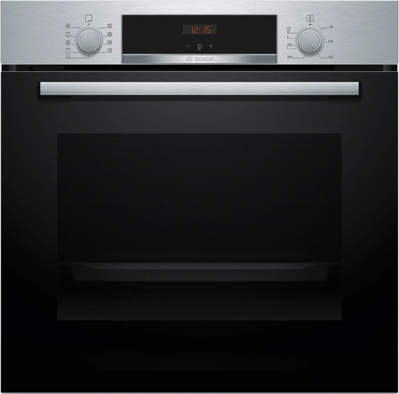 Bosch Serie 4 HBA534ES3 φούρνος 71 L 3400 W A+ Μαύρος (Μαύρο), Ανοξείδωτο ατσάλι