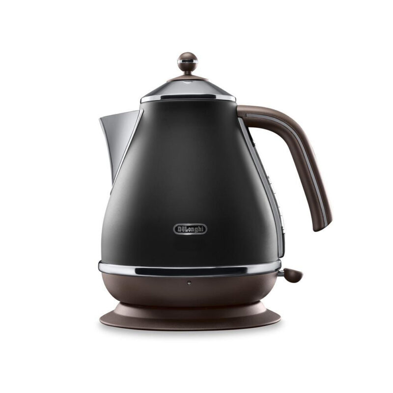 Βραστήρας De’Longhi KBOV 2001.BK 1,7lt 2000W Μαύρος/Καφέ