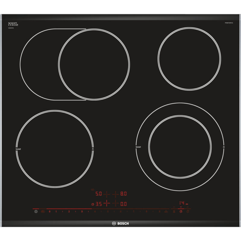 Εστία Αυτόνομη Κεραμική Bosch Serie 8 PKN675DP1D 10 x 59 x 75 cm