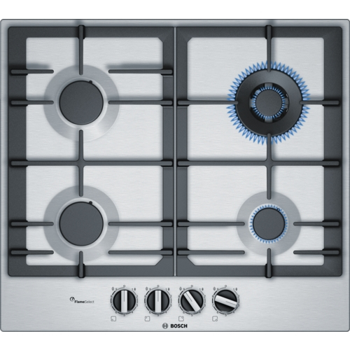 Εστία Αυτόνομη Υγραερίου Bosch Serie 6 PCH6A5B90 4 Θέσεων 60cm Inox