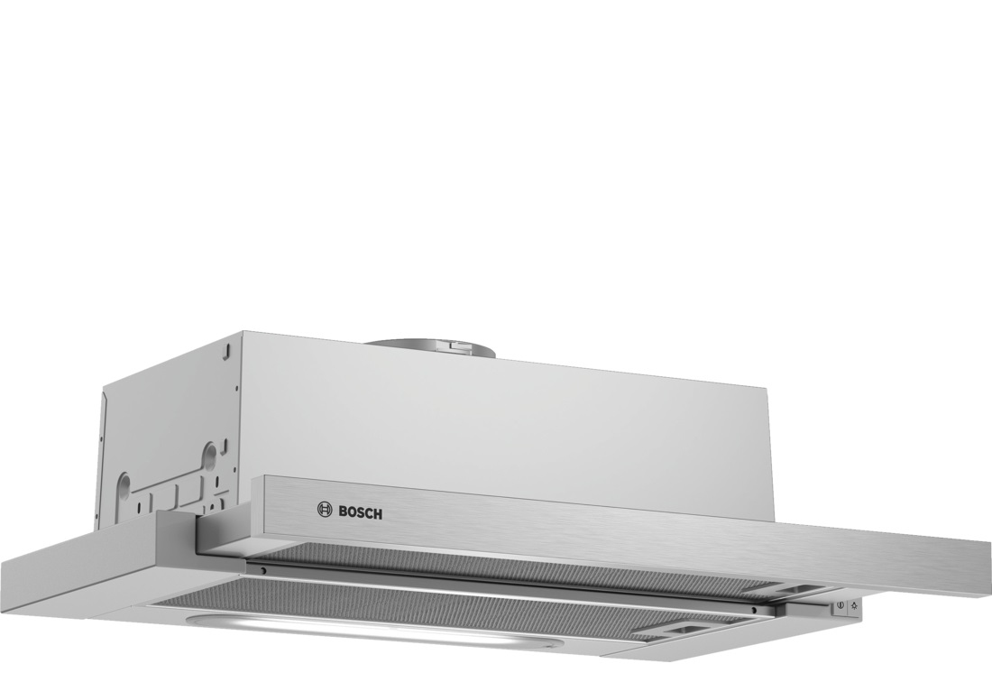 Απορροφητήρας Συρόμενος Bosch Serie 4 DFT63AC50 Άργυρος 360 m³/h D