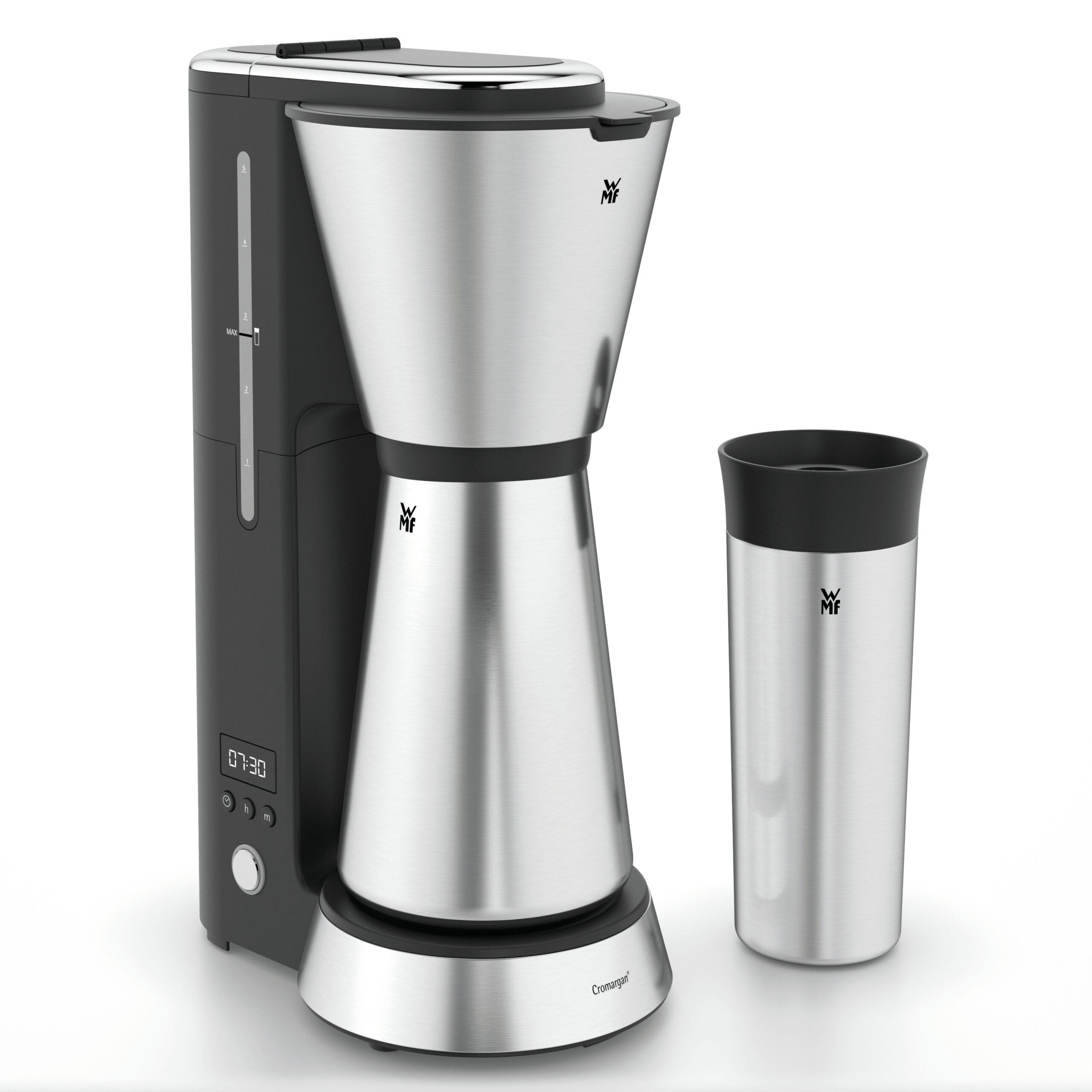 Καφετιέρα Φίλτρου WMF Kuchenminis Coffee Maker Aroma Thermo to go 04.1226.0011 760W Silver
