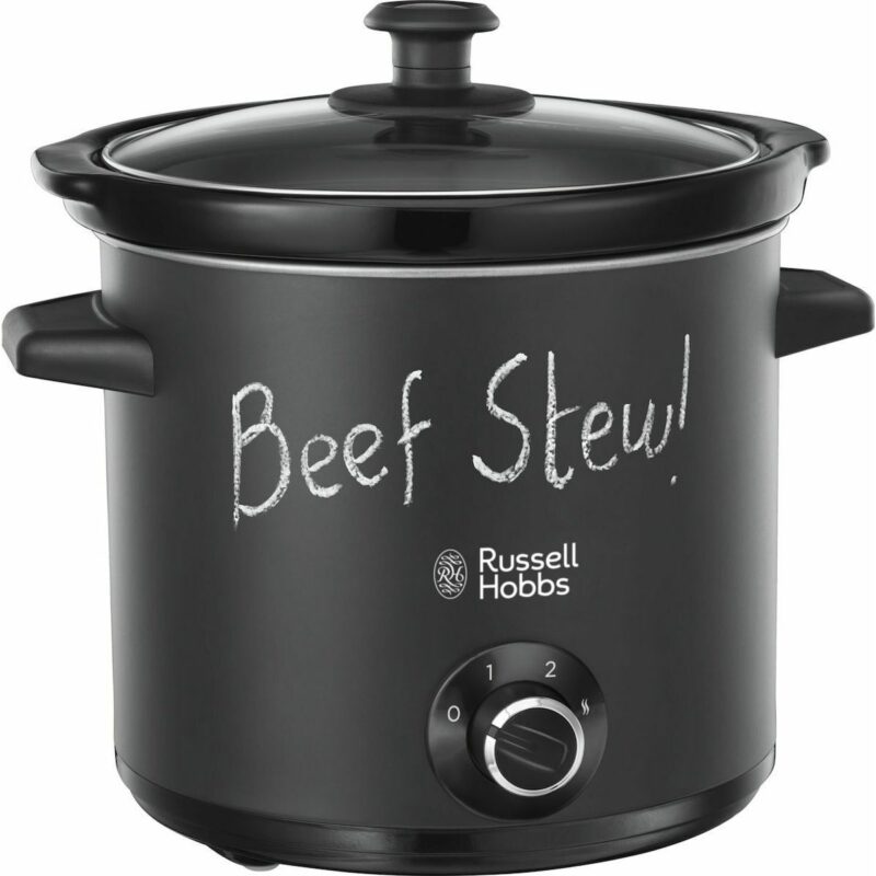 Russell Hobbs Chalkboard Slow Cooker 24180-56 200W με Χωρητικότητα 3.5lt Μαύρη