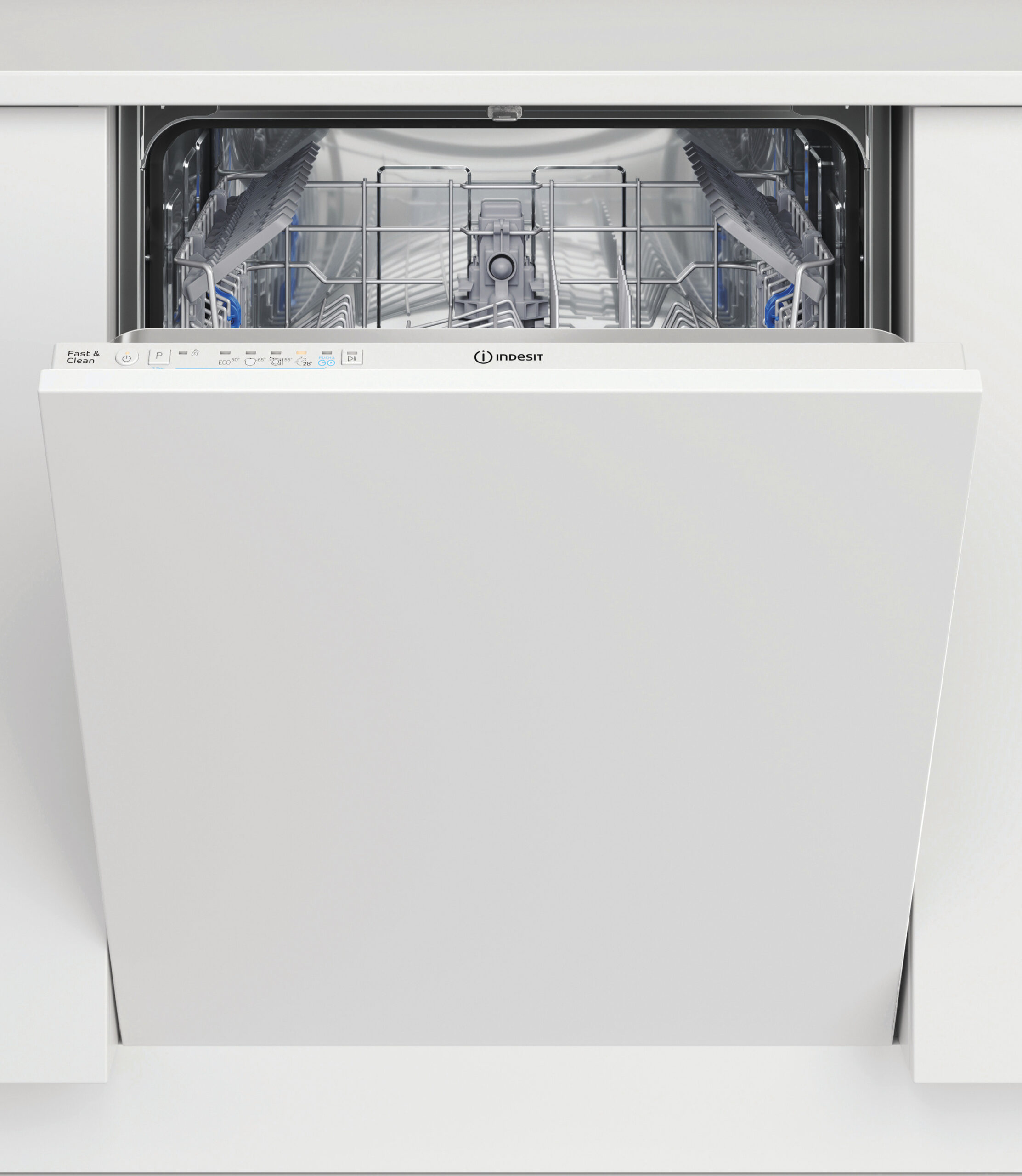 Πλυντήριο Πιάτων Εντοιχιζόμενο Indesit D2I HL326 για 14 σερβίτσια 60cm E