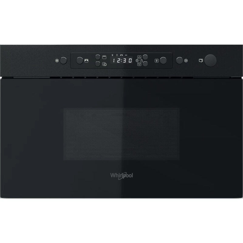 Φούρνος Μικροκυμάτων Εντοιχιζόμενος Whirlpool MBNA920B 22lt 750W με Grill Μαύρος