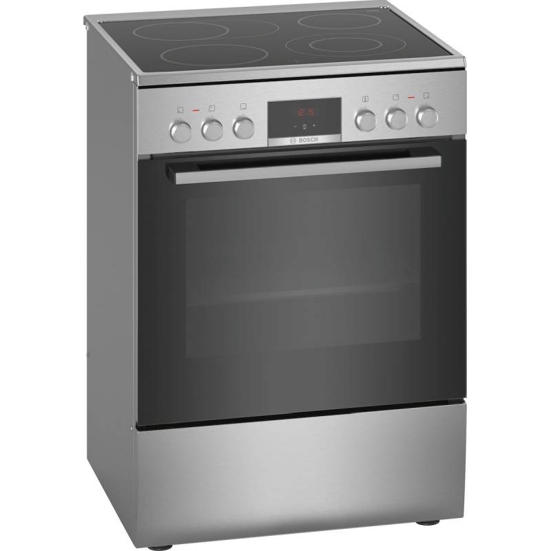 Κουζίνα Bosch Serie 4 HKR39C250 66lt Α με Κεραμικές Εστίες Π60εκ. Inox