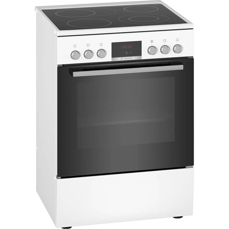 Κουζίνα Bosch Serie 4 HKR39C220 66lt A με Κεραμικές Εστίες Π60εκ. Λευκή