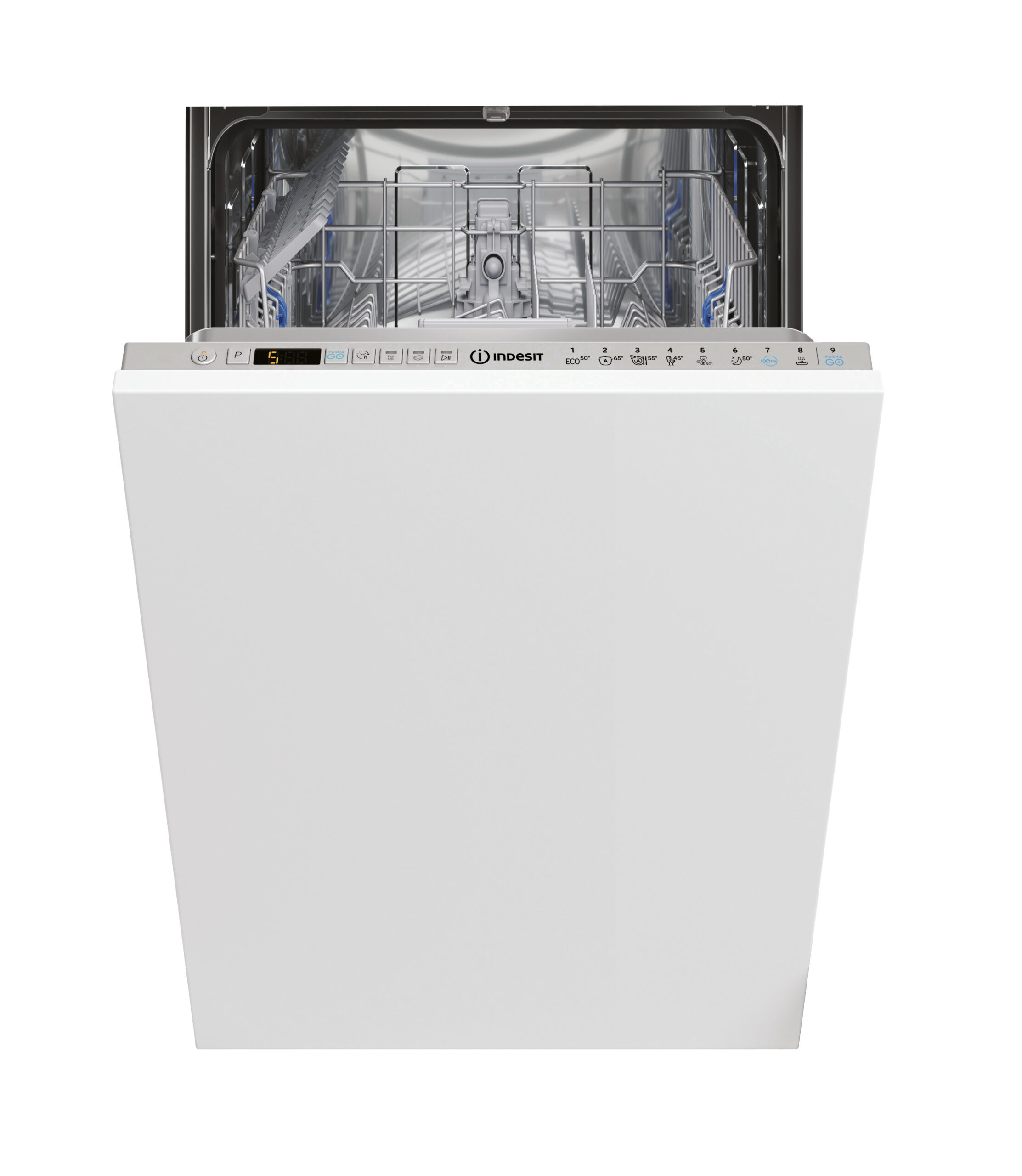 Πλυντήριο Πιάτων Πλήρως Εντοιχιζόμενο Indesit DSIO 3M24 C S 10 Σερβίτσια 45cm E