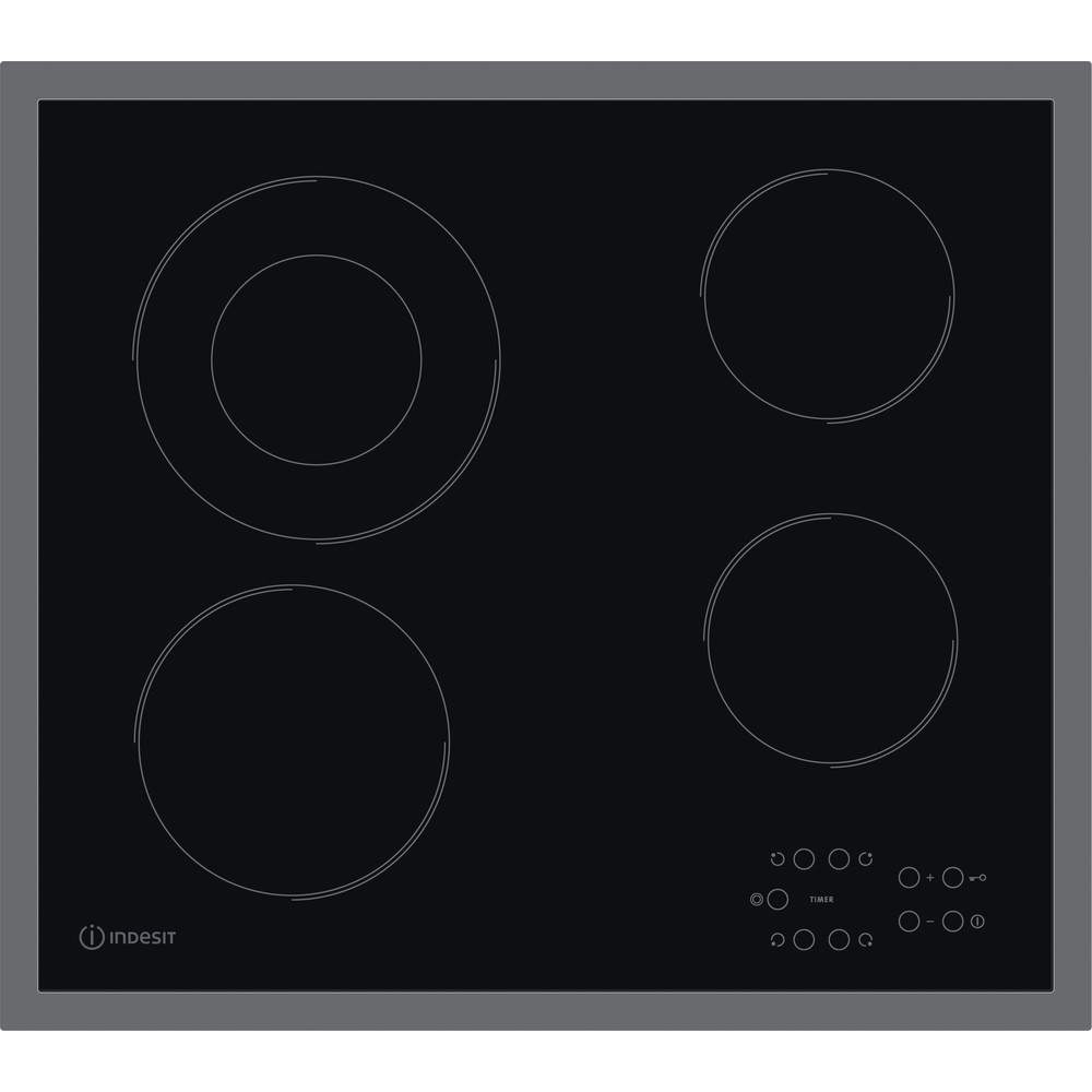 Εστία Αυτόνομη Κεραμική Indesit RI 261 X με Λειτουργία Κλειδώματος 58x51εκ.