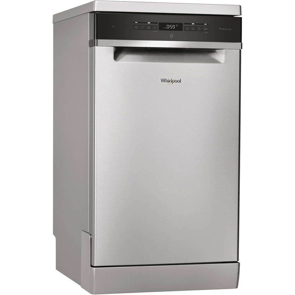 Πλυντήριο Πιάτων Whirlpool WSFO 3O23 PF X για 10 σερβίτσια Π45xY85εκ. Inox E
