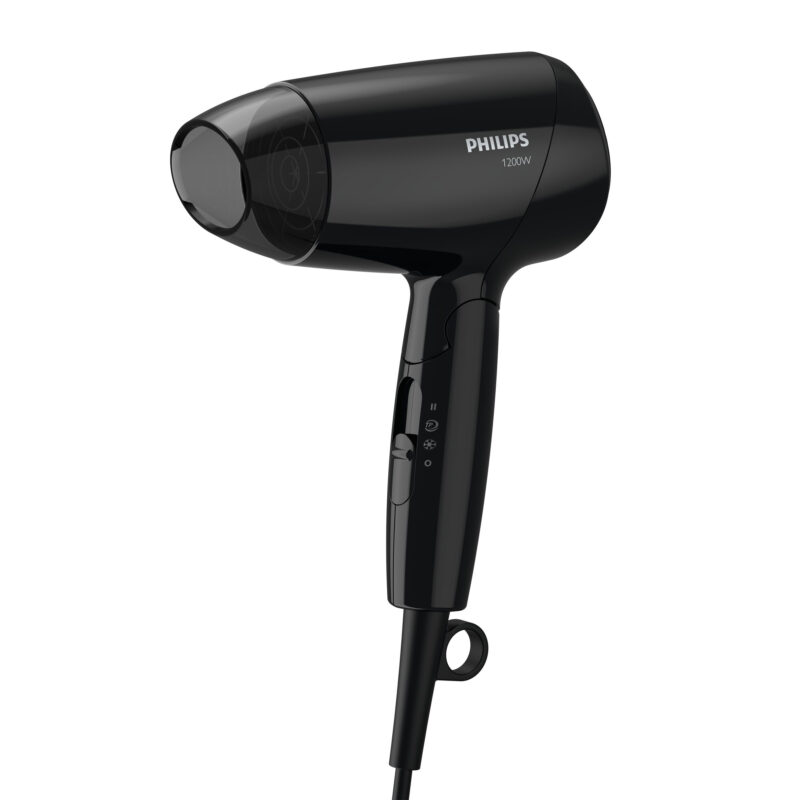 Πιστολάκι Μαλλιών Ταξιδίου Philips Essential Care BHC010/10 1200W Μαύρο