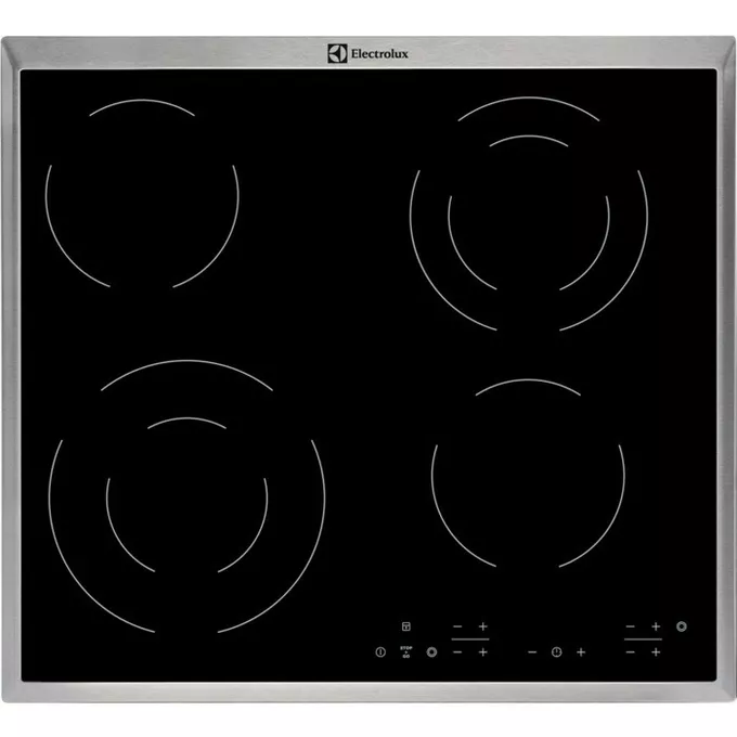 Εστία Αυτόνομη Κεραμική Electrolux EHF6342XOK 4 Θέσεων 57,6x51,6εκ Μαύρη