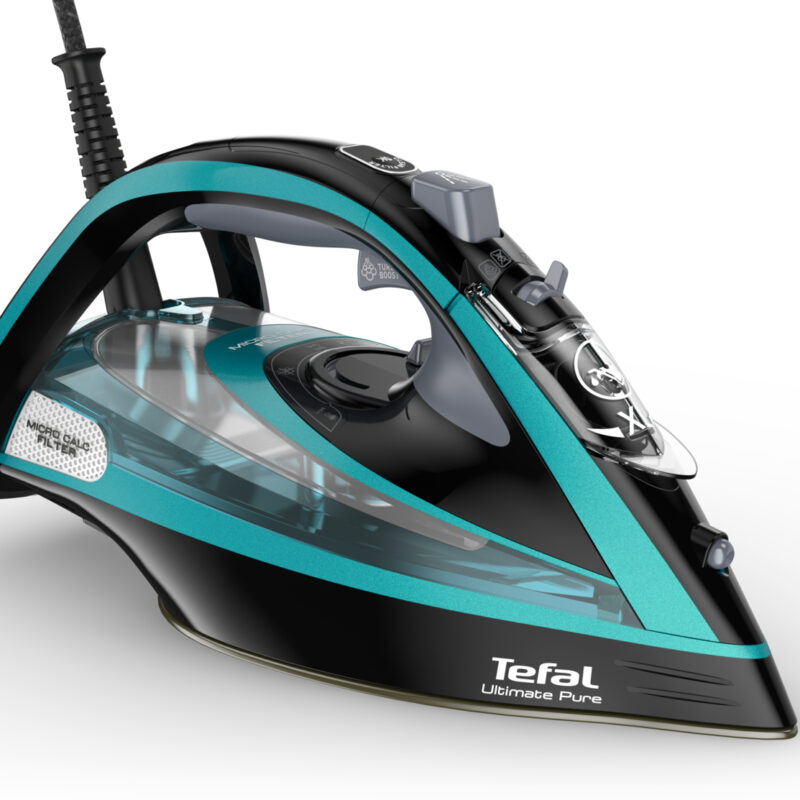 Σίδερο Ατμού Tefal Ultimate Pure FV9844 με Συνεχόμενη Παροχή 60gr/min 3200W