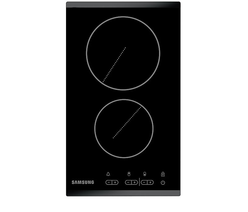 Εστία Αυτόνομη Κεραμική Domino Samsung C21RJANBOL  2 zone(s)  με Λειτουργία Κλειδώματος 28.8x50.5εκ.