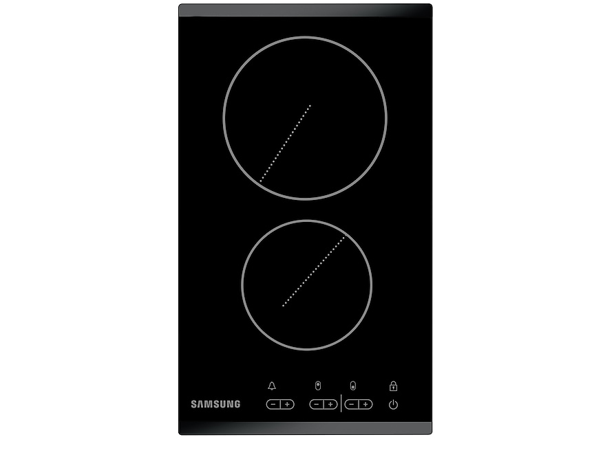 Εστία Αυτόνομη Κεραμική Domino Samsung C21RJANBOL  2 zone(s)  με Λειτουργία Κλειδώματος 28.8x50.5εκ.